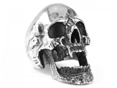 Stainless Steel Skull Rings Wholesale - HY0119R456