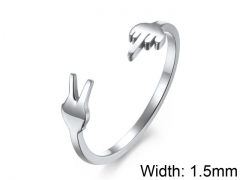 Stainless Steel Jewelry Wholesale - Stainless Steel Rings - HY007R103