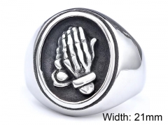 Stainless Steel Jewelry Wholesale - Stainless Steel Rings - HY0153R0098