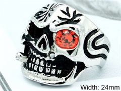 Stainless Steel Skull Rings Wholesale - HY0143R0504