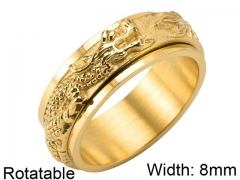 Stainless Steel Jewelry Wholesale - Stainless Steel Rings - HY0063R002