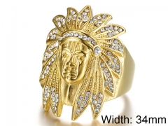 Stainless Steel Jewelry Wholesale - Stainless Steel Rings - HY0029R042