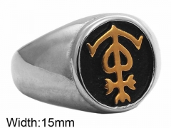 Stainless Steel Jewelry Wholesale - Stainless Steel Rings - HY0062R561