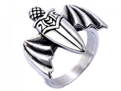 Stainless Steel Jewelry Wholesale - Stainless Steel Rings - HY0119R429