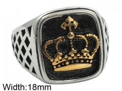 Stainless Steel Jewelry Wholesale - Stainless Steel Rings - HY0062R403