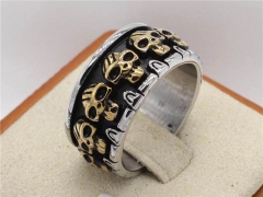 Stainless Steel Skull Rings Wholesale - HY0013R2307