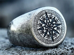 Stainless Steel Jewelry Wholesale - Stainless Steel Rings - HY0012R581