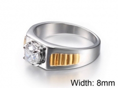 Stainless Steel Jewelry Wholesale - Stainless Steel Rings - HY002R0025HKA