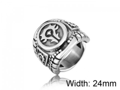 Stainless Steel Jewelry Wholesale - Stainless Steel Rings - HY0013R104