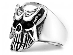 Stainless Steel Skull Rings Wholesale - HY0145R0146