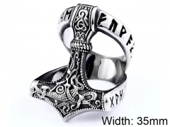 Stainless Steel Jewelry Wholesale - Stainless Steel Rings - HY0012R295