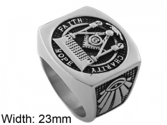 Stainless Steel Jewelry Wholesale - Stainless Steel Rings - HY0062R107