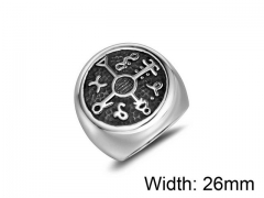Stainless Steel Jewelry Wholesale - Stainless Steel Rings - HY0011R080
