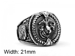 Stainless Steel Jewelry Wholesale - Stainless Steel Rings - HY0012R010