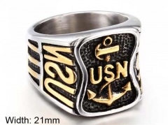 Stainless Steel Jewelry Wholesale - Stainless Steel Rings - HY0150R0405