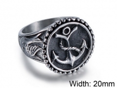 Stainless Steel Jewelry Wholesale - Stainless Steel Rings - HY002R0072HLD