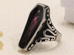 Stainless Steel Skull Rings Wholesale - HY0149R0351