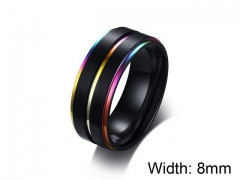 Stainless Steel Jewelry Wholesale - Stainless Steel Rings - HY006R0065HJC