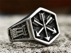 Stainless Steel Jewelry Wholesale - Stainless Steel Rings - HY0012R1237