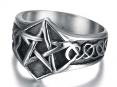 Stainless Steel Jewelry Wholesale - Stainless Steel Rings - HY0119R365