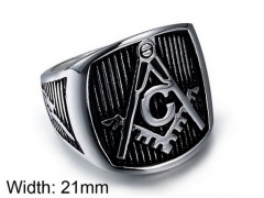 Stainless Steel Jewelry Wholesale - Stainless Steel Rings - HY002R0071HMR