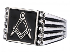 Stainless Steel Jewelry Wholesale - Stainless Steel Rings - HY0012R254