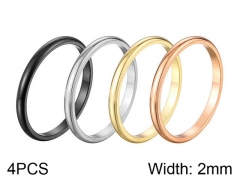 Stainless Steel Jewelry Wholesale - Stainless Steel Rings - HY0056R010