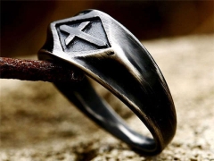 Stainless Steel Jewelry Wholesale - Stainless Steel Rings - HY0012R573