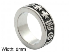 Stainless Steel Jewelry Wholesale - Stainless Steel Rings - HY0001R356