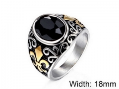Stainless Steel Jewelry Wholesale - Stainless Steel Rings - HY004R0031HMV