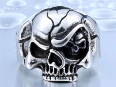 Stainless Steel Skull Rings Wholesale - HY0012R757