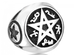 Stainless Steel Jewelry Wholesale - Stainless Steel Rings - HY0012R225