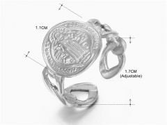 Stainless Steel Jewelry Wholesale - Stainless Steel Rings - HY0159R0862