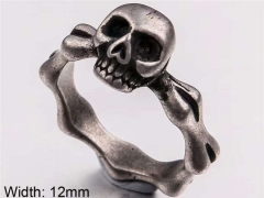 Stainless Steel Skull Rings Wholesale - HY0143R0530