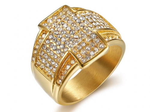 Stainless Steel Jewelry Wholesale - Stainless Steel Rings - HY0061R016