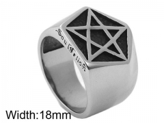 Stainless Steel Jewelry Wholesale - Stainless Steel Rings - HY0062R542