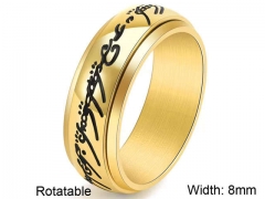 Stainless Steel Jewelry Wholesale - Stainless Steel Rings - HY0127R025