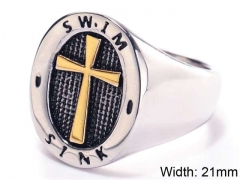 Stainless Steel Jewelry Wholesale - Stainless Steel Rings - HY0143R0307