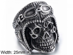 Stainless Steel Skull Rings Wholesale - HY002R274