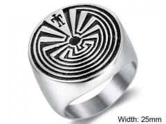 Stainless Steel Jewelry Wholesale - Stainless Steel Rings - HY0140R107