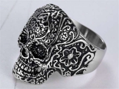 Stainless Steel Skull Rings Wholesale - HY0119R173