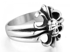 Stainless Steel Skull Rings Wholesale - HY0143R0634