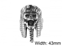 Stainless Steel Skull Rings Wholesale - HY0013R500