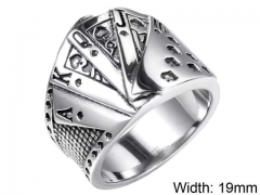 Stainless Steel Jewelry Wholesale - Stainless Steel Rings - HY0143R0010