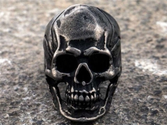 Stainless Steel Skull Rings Wholesale - HY0119R465