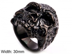 Stainless Steel Skull Rings Wholesale - HY0143R0562