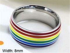 Stainless Steel Jewelry Wholesale - Stainless Steel Rings - HY0067R013