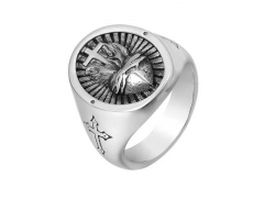 Stainless Steel Jewelry Wholesale - Stainless Steel Rings - HY0013R2159