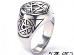 Stainless Steel Jewelry Wholesale - Stainless Steel Rings - HY0143R0315