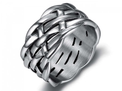 Stainless Steel Jewelry Wholesale - Stainless Steel Rings - HY0119R471